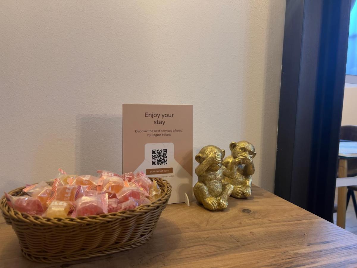 Regina Milano In Porta Romana 3 - Sky Tv, Wifi & Breakfast Box Leilighet Eksteriør bilde